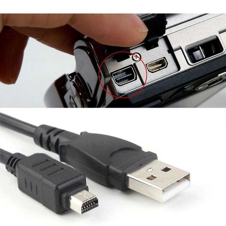 Cavo dati USB-C per Olympus mju 1020 1010 1050 1040 1030SW 1000 1030 14,4cm