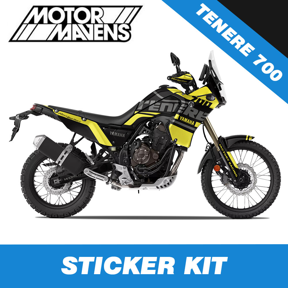 Kit de calcomanías de carenado de carrocería para Yamaha Tenere 700 2019-2023 - Imagen 15 de 21