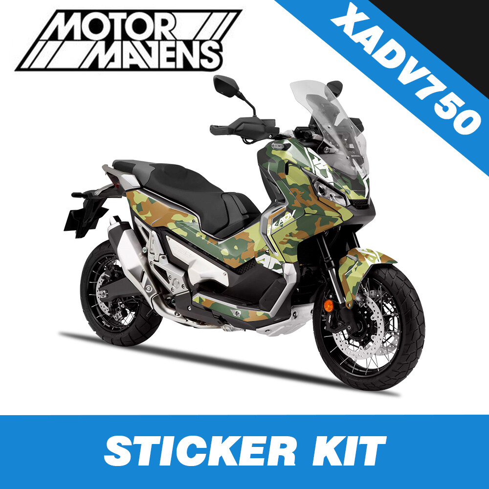 FEMEIN per Honda XADV X Adv-750 X-ADV X-ADV 750 3M Logo Riflettente Pannello Laterale Adesivo Colorato Adesivo Moto con Logo (Color : 1 UK
