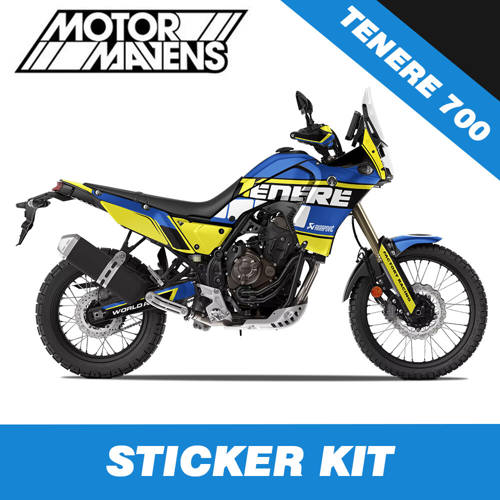 Kit de calcomanías de carenado de carrocería para Yamaha Tenere 700 2019-2023 - Imagen 17 de 21