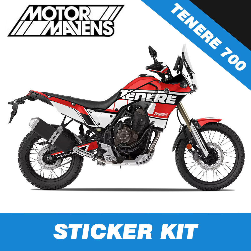 Kit de calcomanías de carenado de carrocería para Yamaha Tenere 700 2019-2023 - Imagen 19 de 21