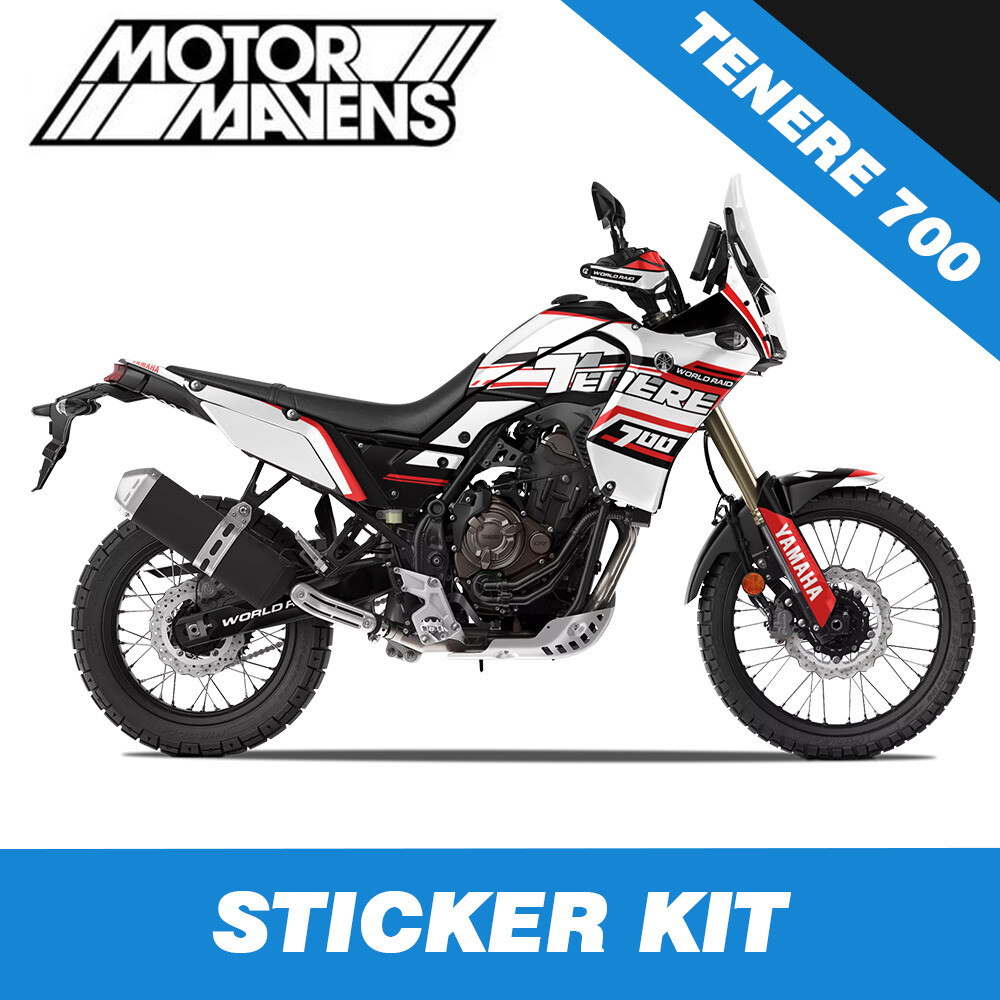 Kit de calcomanías de carenado de carrocería para Yamaha Tenere 700 2019-2023 - Imagen 21 de 21
