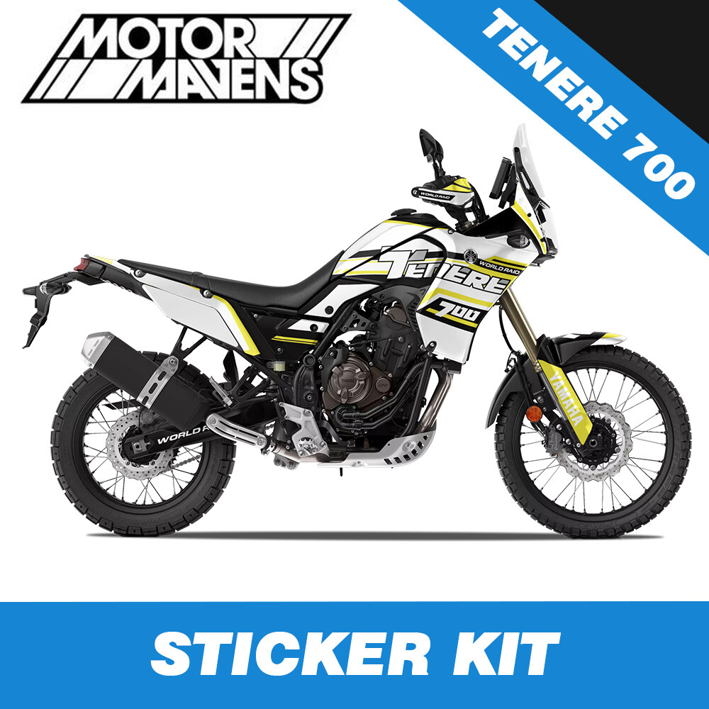Kit de calcomanías de carenado de carrocería para Yamaha Tenere 700 2019-2023 - Imagen 12 de 21