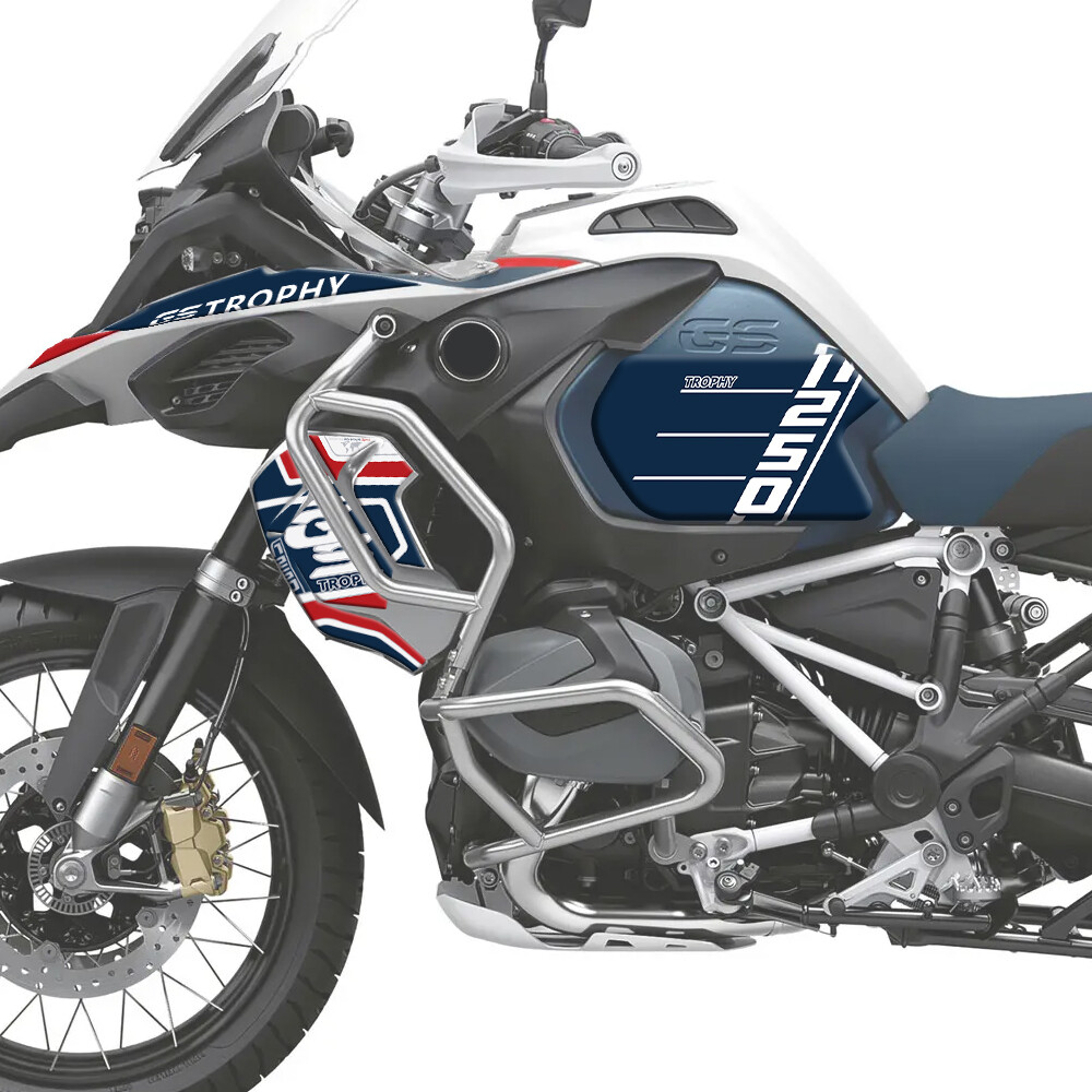 Aufkleber-Set Für BMW R1250 GS Adventure – Graphit, 4-teilig