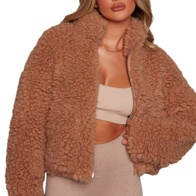 Womens-Winter-Crop-Fleece-Sherpa-Jacket-Camel-1.jpg