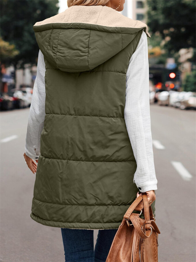 Womens-Winter-Sherpa-Fleece-Long-Vest-Armygreen-2.jpg