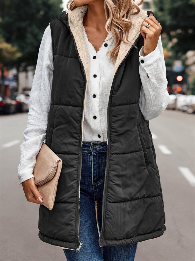 Womens-Winter-Sherpa-Fleece-Long-Vest-Black-3.jpg