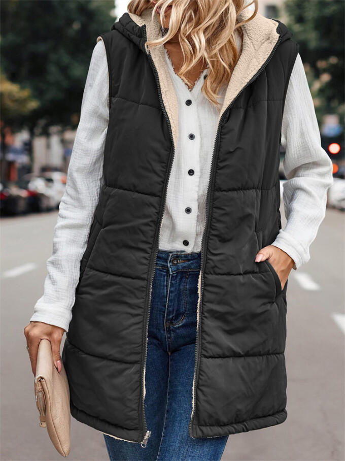 Womens-Winter-Sherpa-Fleece-Long-Vest-Black-6.jpg