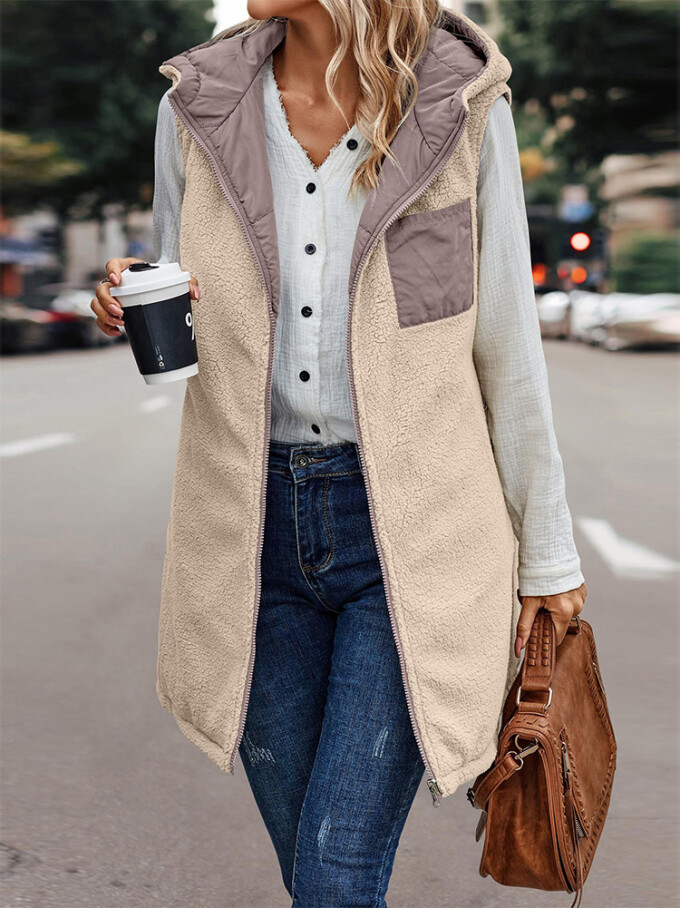 Womens-Winter-Sherpa-Fleece-Long-Vest-Camel-7.jpg