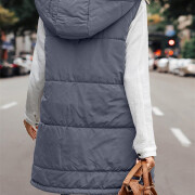 Womens-Winter-Sherpa-Fleece-Long-Vest-Greyblue-2