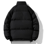 Mens-Sherpa-Lined-Puffer-Jacket-Black-2