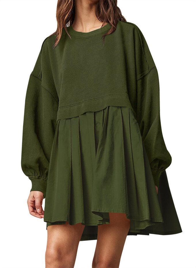 Womens-Oversized-Long-Sleeve-Sweatshirt-Dress-Armygreen-1.jpg