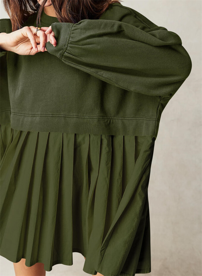 Womens-Oversized-Long-Sleeve-Sweatshirt-Dress-Armygreen-3.jpg