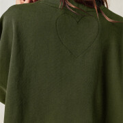 Womens-Oversized-Long-Sleeve-Sweatshirt-Dress-Armygreen-4