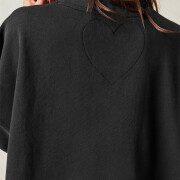 Womens-Oversized-Long-Sleeve-Sweatshirt-Dress-Blackwhite-4