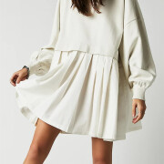 Womens-Oversized-Long-Sleeve-Sweatshirt-Dress-White-3