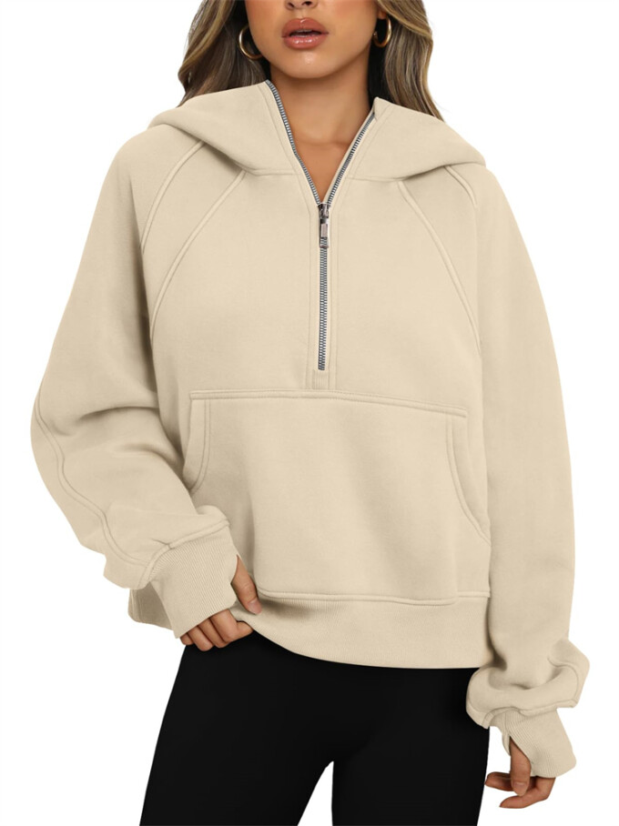 Womens-Cropped-Sweatshirt-Quarter-Zipper-Fleece-Pullover-Hoodies-Apricot-1.jpg