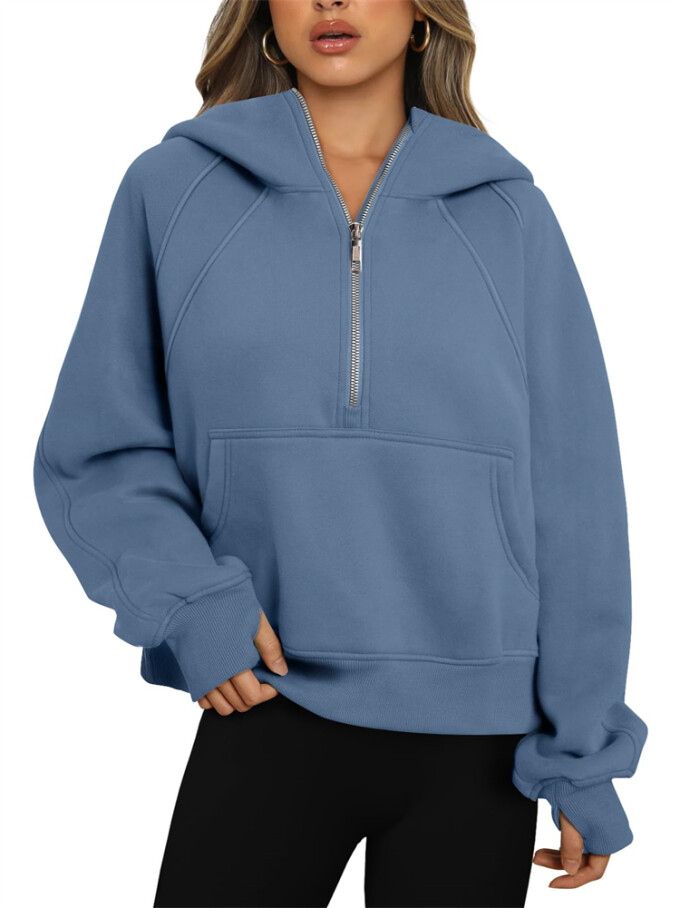 Womens-Cropped-Sweatshirt-Quarter-Zipper-Fleece-Pullover-Hoodies-Blue-1.jpg