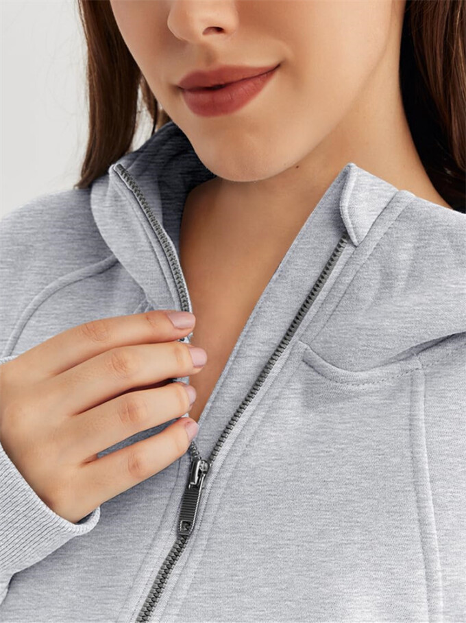 Womens-Cropped-Sweatshirt-Quarter-Zipper-Fleece-Pullover-Hoodies-Grey-5.jpg