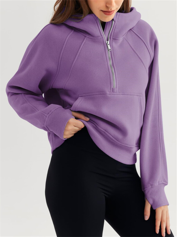 Womens-Cropped-Sweatshirt-Quarter-Zipper-Fleece-Pullover-Hoodies-Purple-3.jpg