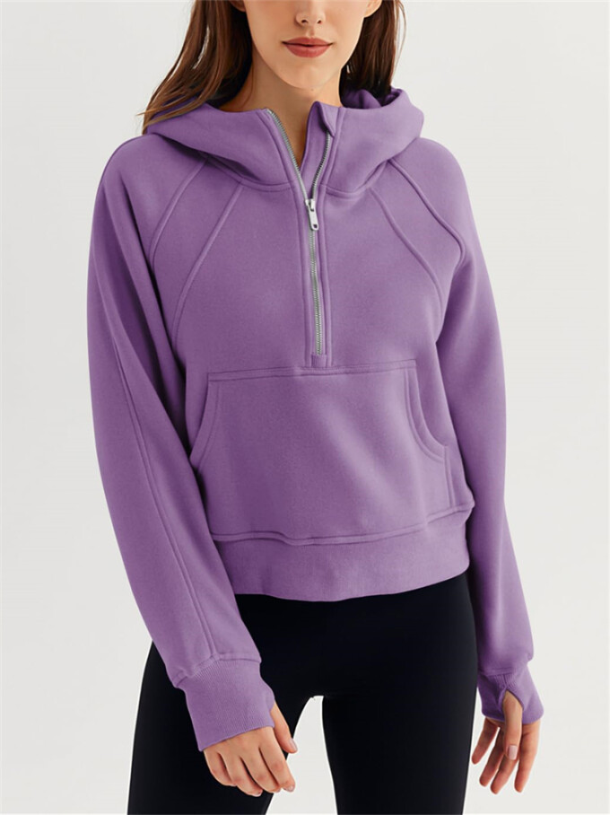 Womens-Cropped-Sweatshirt-Quarter-Zipper-Fleece-Pullover-Hoodies-Purple-4.jpg