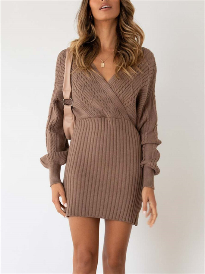 Womens-Long-Sleeve-Knit-Bodycon-Dress-Khaki-5.jpg