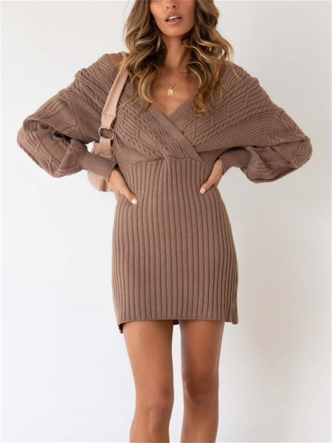 Womens-Long-Sleeve-Knit-Bodycon-Dress-Khaki-7.jpg