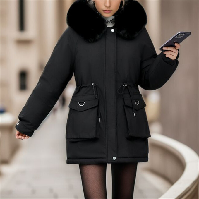 Womens-Winter-Hooded-Puffer-Jacket-Black-3.jpg