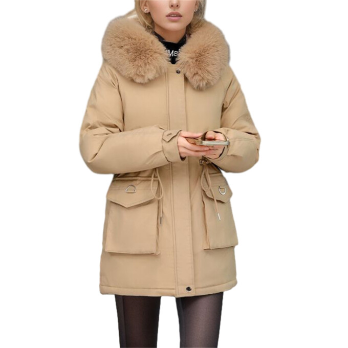 Womens-Winter-Hooded-Puffer-Jacket-Khaki-1.jpg