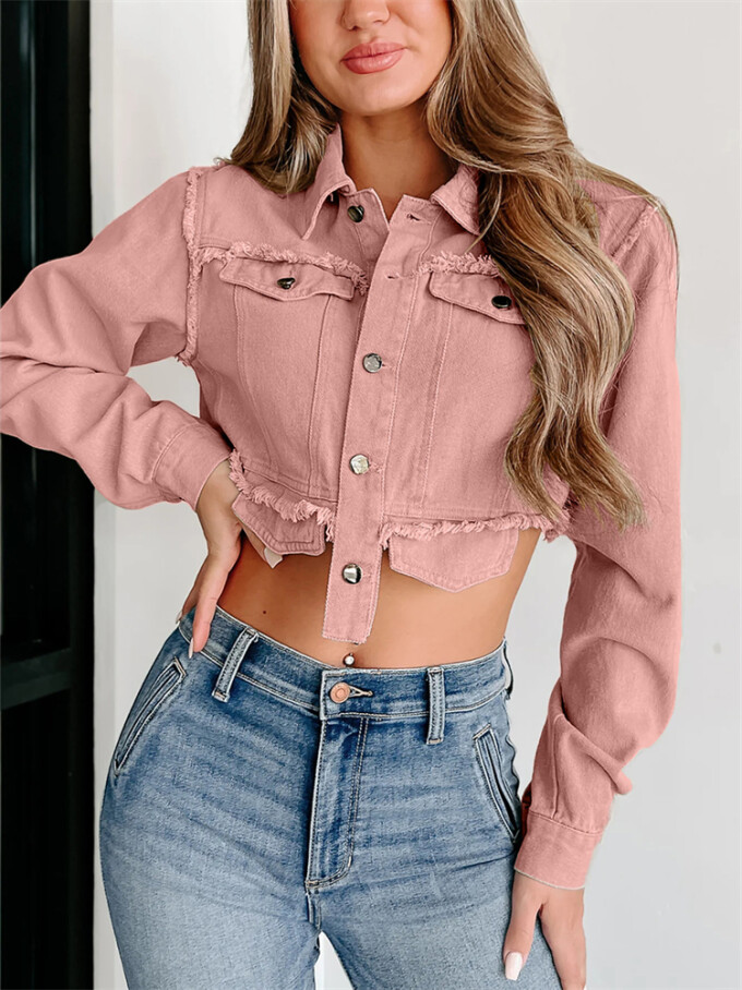 Womens-Crop-Denim-Jacket-Pink-4.jpg