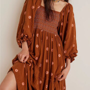 Womens-Floral-Embroidered-Maxi-Dress-Brown-3