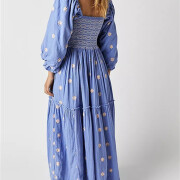 Womens-Floral-Embroidered-Maxi-Dress-Lightblue-2