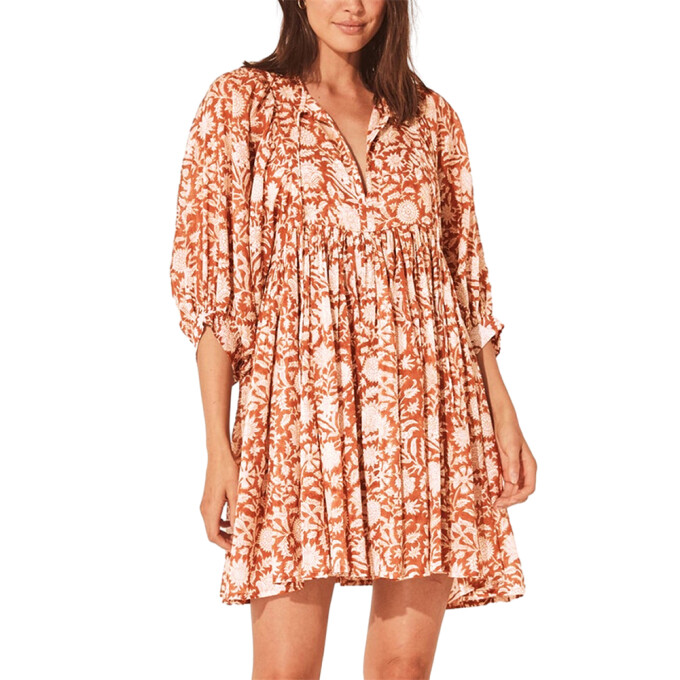 Womens-Summer-Boho-Mini-Dress-Orange-1.jpg