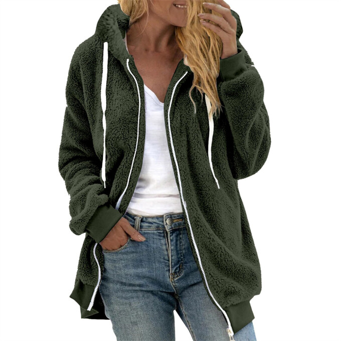 Womens-Winter-Fleece-Jacket-Hooded-Zipper-Sherpa-Coat-Armygreen-1.jpg