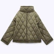 Womens-Winter-Oversized-Quilted-Jacket-Armygreen-2