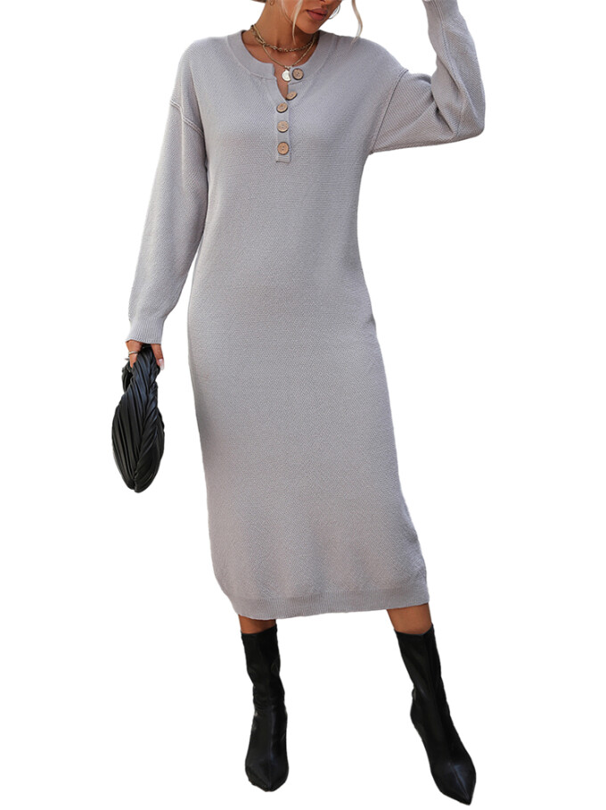 Womens-2023-Fall-Knit-Sweater-Maxi-Dress-Long-Sleeve-Button-V-Neck-Sweater-Long-Dress-Grey-1.jpg