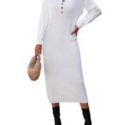 Womens-2023-Fall-Knit-Sweater-Maxi-Dress-Long-Sleeve-Button-V-Neck-Sweater-Long-Dress-White-1