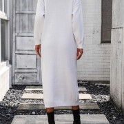 Womens-2023-Fall-Knit-Sweater-Maxi-Dress-Long-Sleeve-Button-V-Neck-Sweater-Long-Dress-White-2