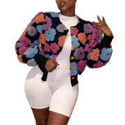 Womens-Cropped-Fleece-Floral-Print-Bomber-Jacket-Pink-1