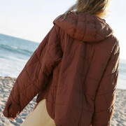 Womens-Winter-Pullover-Puffer-Jacket-Brown-2