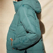 Womens-Winter-Pullover-Puffer-Jacket-Green-2