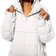 Womens-Winter-Pullover-Puffer-Jacket-White-1