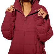 Womens-Winter-Pullover-Puffer-Jacket-Winered-1