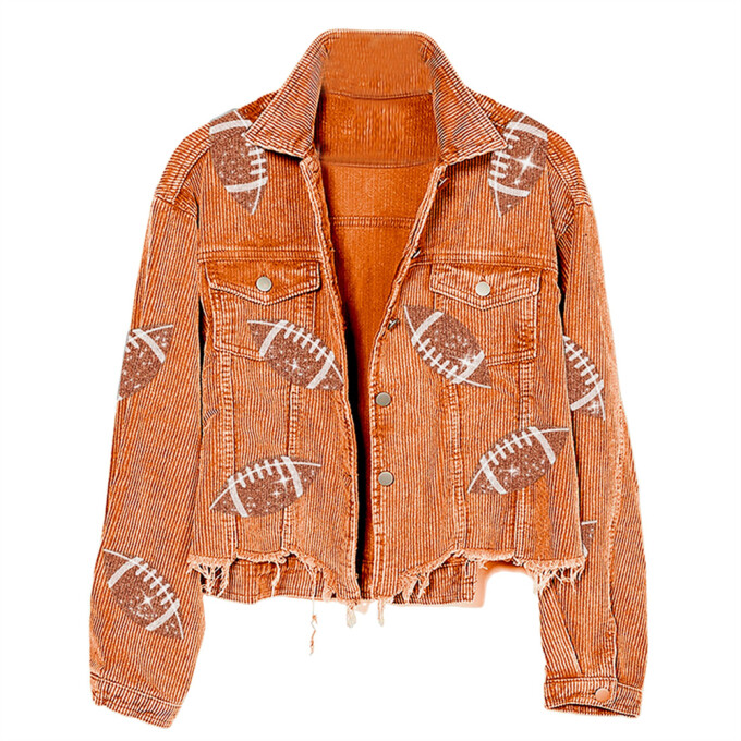 Womens-Cropped-Corduroy-Jacket-Football-Sequin-Orange-5.jpg