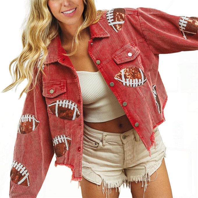 Womens-Cropped-Corduroy-Jacket-Football-Sequin-Red-2.jpg