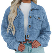 Womens-Sherpa-Shacket-Jacket-Skyblue-1