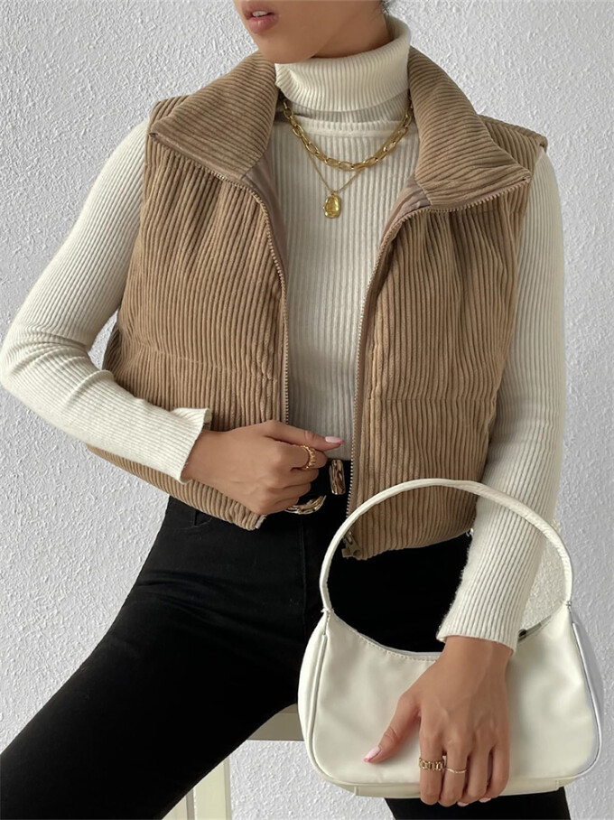 Womens-Crop-Corduroy-Puffer-Vest-Khaki-3.jpg