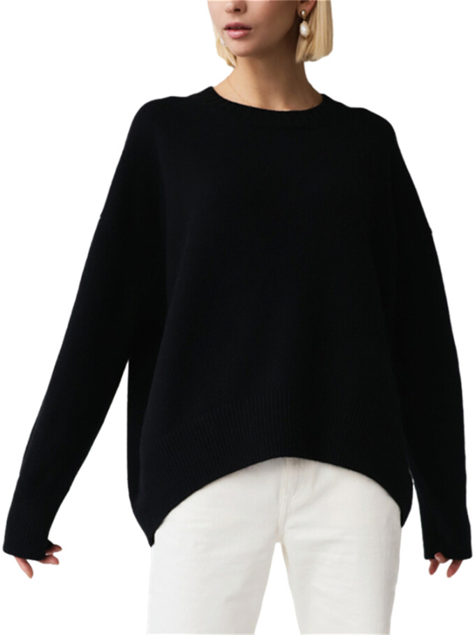 Womens-Crew-Neck-Knit-Sweater-Black-1.jpg