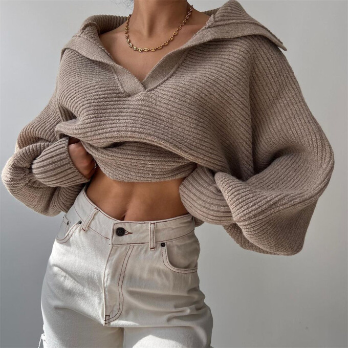 Womens-Fall-Cropped-Lapel-Collar-Sweater-Khaki-4.jpg