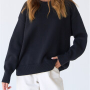 Womens-Oversized-Sweater-Black-4